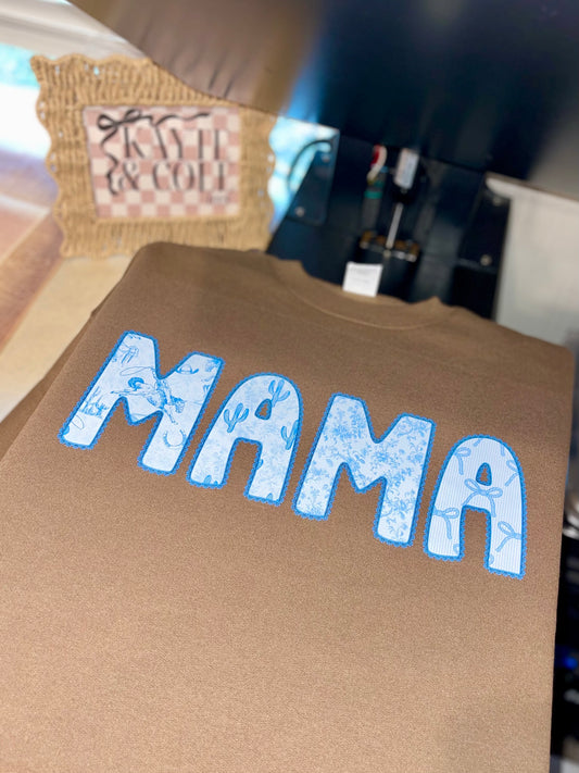 Western Toile Name Custom