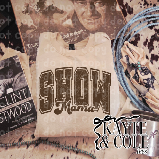 Show Mama {brown distressed}