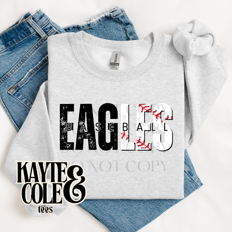 Eagles Baseball Half Ball Print