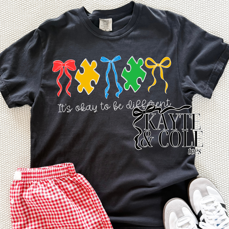 it's okay to be different {autism awareness}