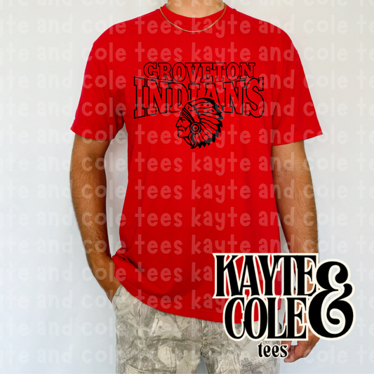 Groveton Indians Simplicity Dri-Fit