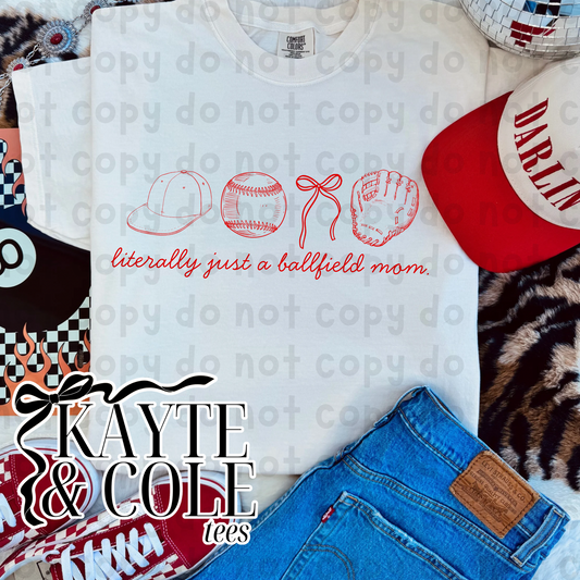 literally just a ballfield mom.