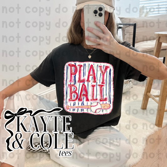 Play Ball {pinky/baseball}