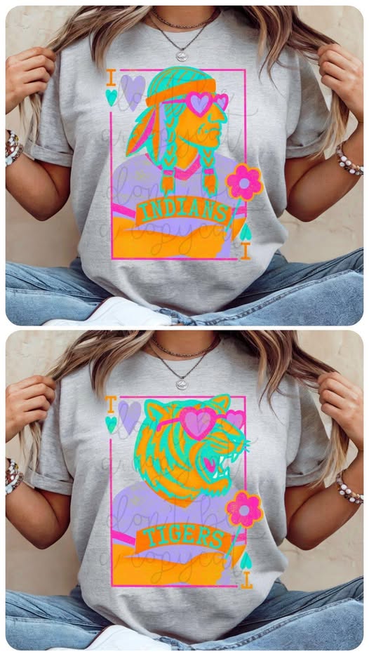 Playing Card Mascot Tee