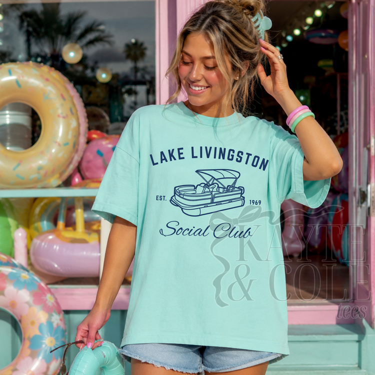 Lake Social Club {customizable for your fave lake}