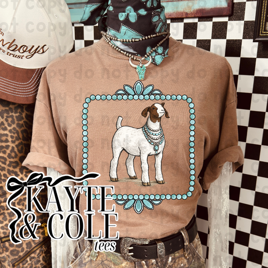 Turquoise Goat