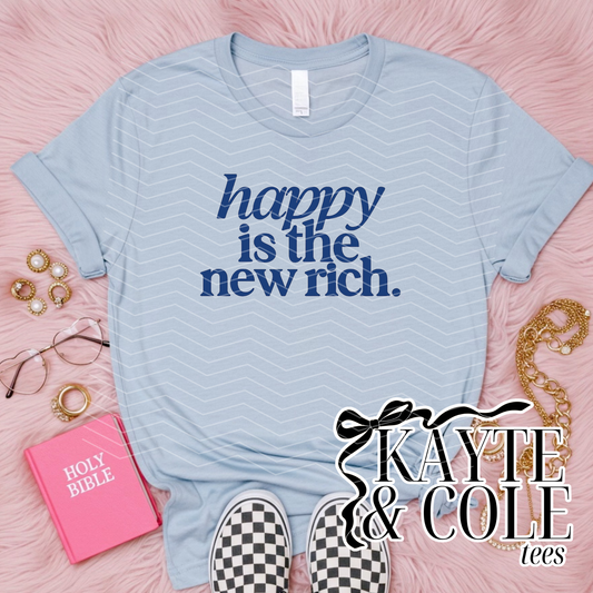 happy is the new rich
