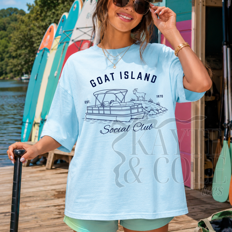 Lake Social Club {customizable for your fave lake}
