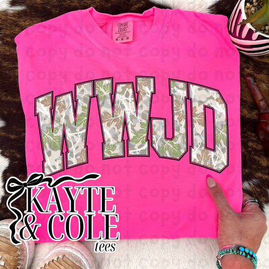 WWJD Light Tree Camo