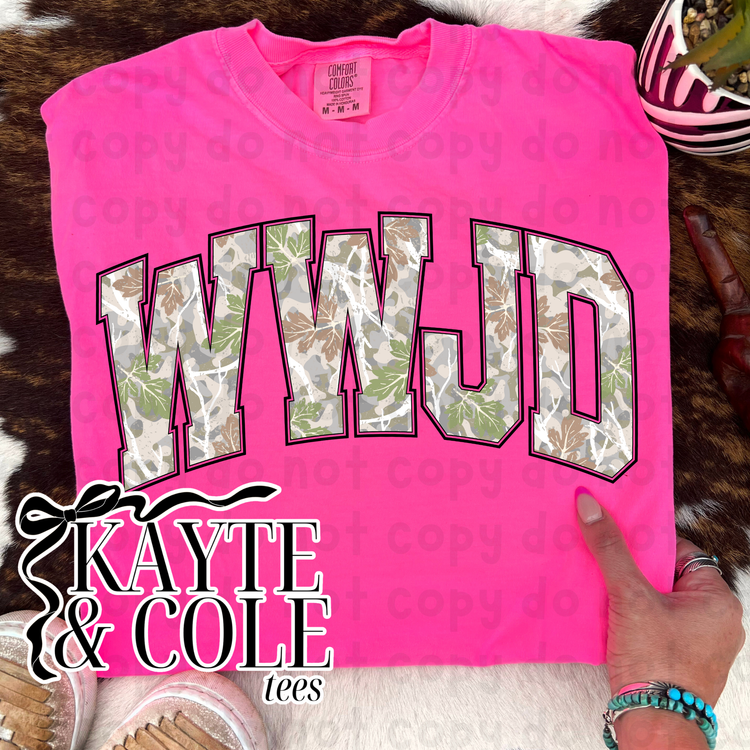 WWJD Light Tree Camo