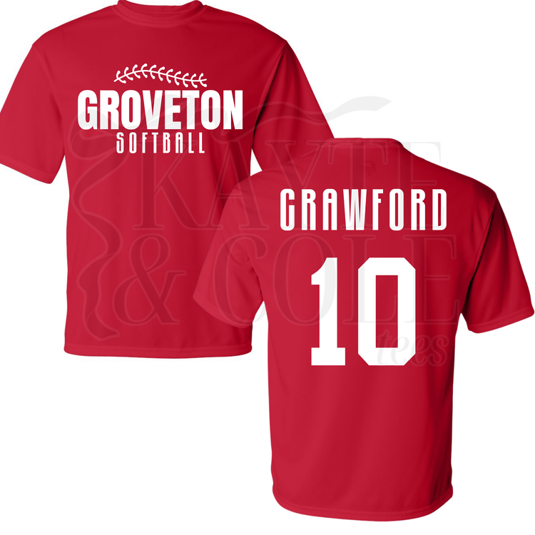 ALLSTARS--SIMPLE + NAME & NUMBER ON BACK (customizable team)