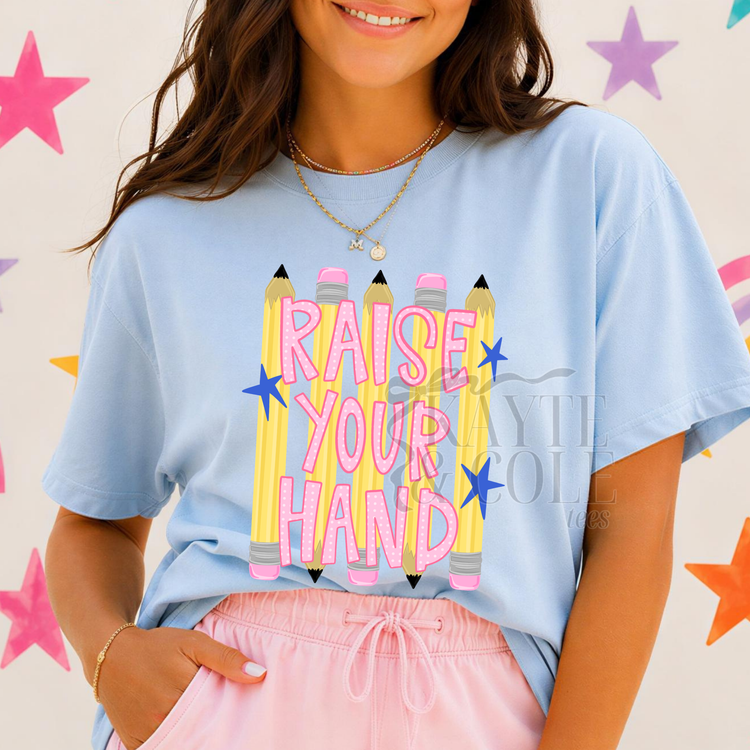 Raise Your Hand {teacher drop 6/11}