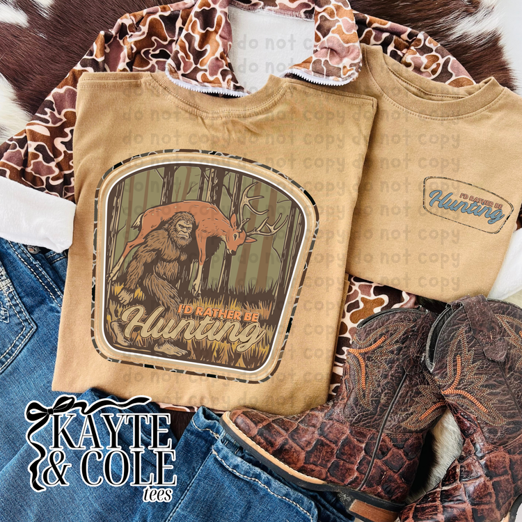 I'd Rather Be Hunting