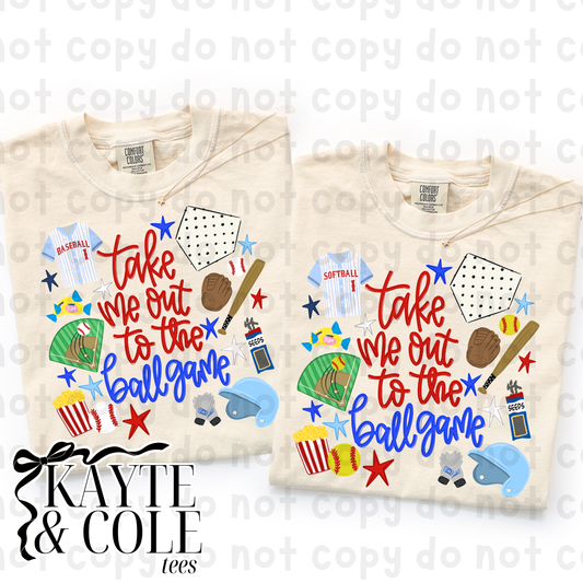 TAKE ME OUT TO THE BALLGAME