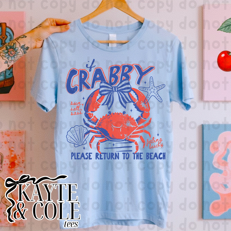 if crabby....