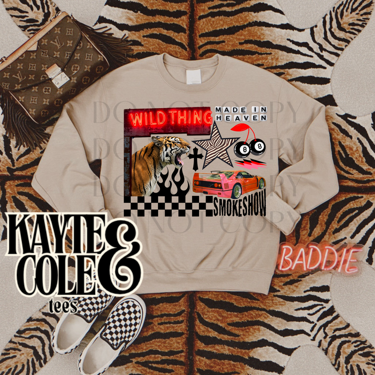 Girly Girl Things Sweatshirt