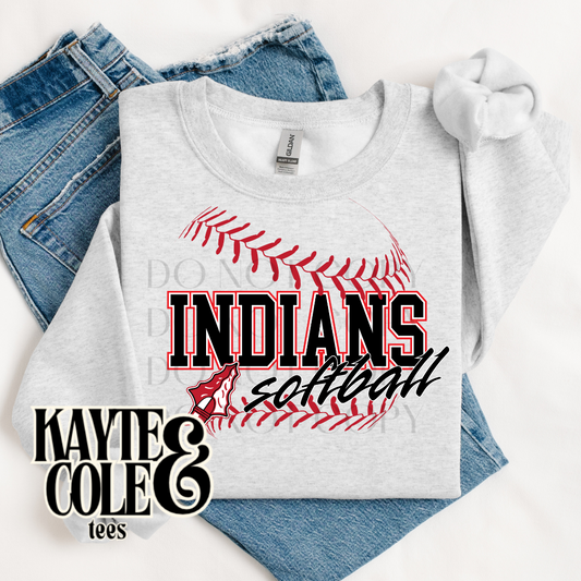 Indians Softball