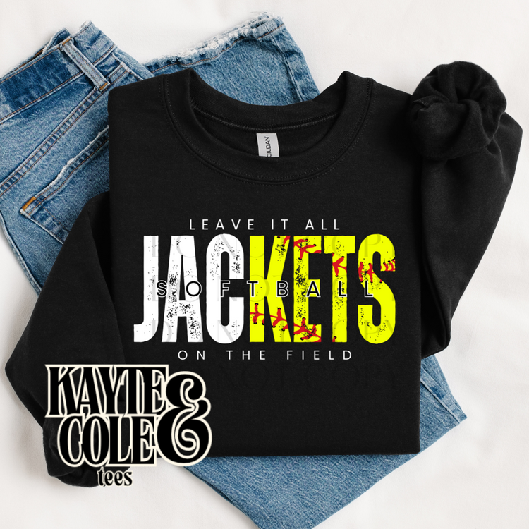 Jackets Softball - On The Field