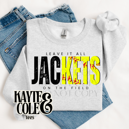 Jackets Softball - On The Field