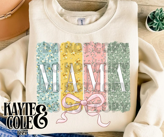 mama floral pastels