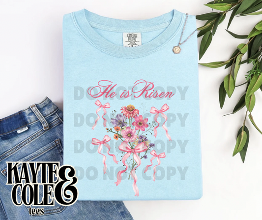 He Is Risen {bouquet} - Comfort Colors