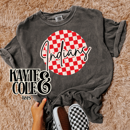 ComfortColors Checkered Team Tee