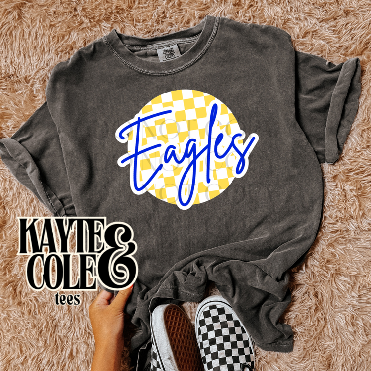 ComfortColors Checkered Team Tee