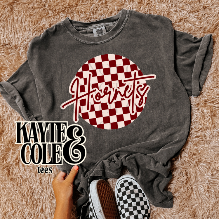 ComfortColors Checkered Team Tee