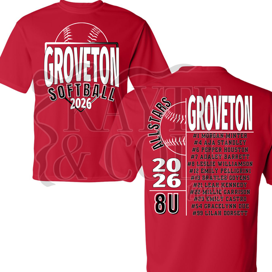 Groveton Softball 8U AllStars