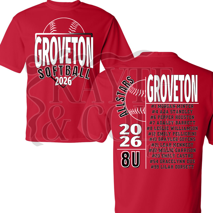 Groveton Softball 8U AllStars