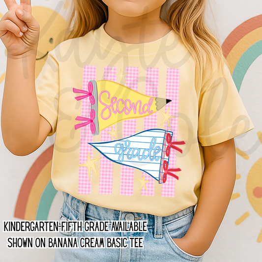 Grade Pennant Stripey Tee 1002