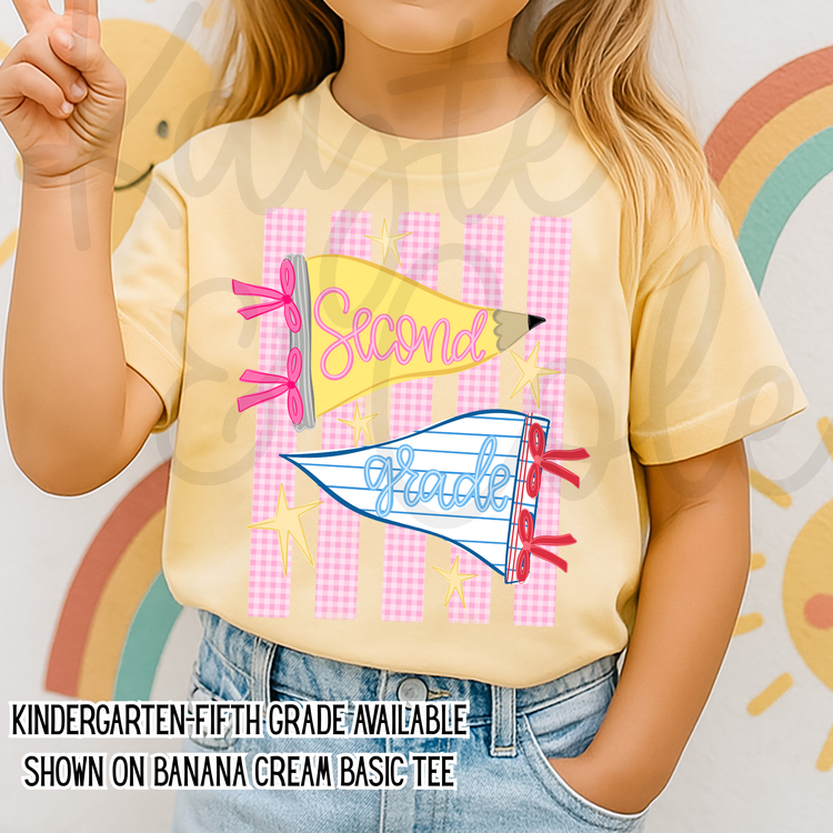 Grade Pennant Stripey Tee 1002