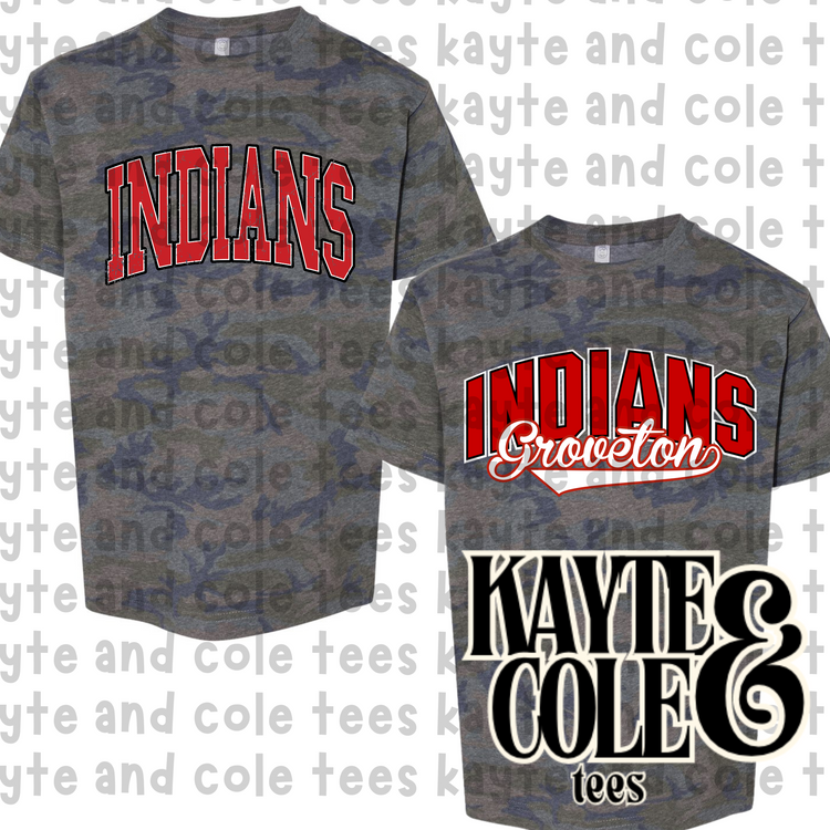 Vintage Camo Team Tee {CUSTOMIZABLE}