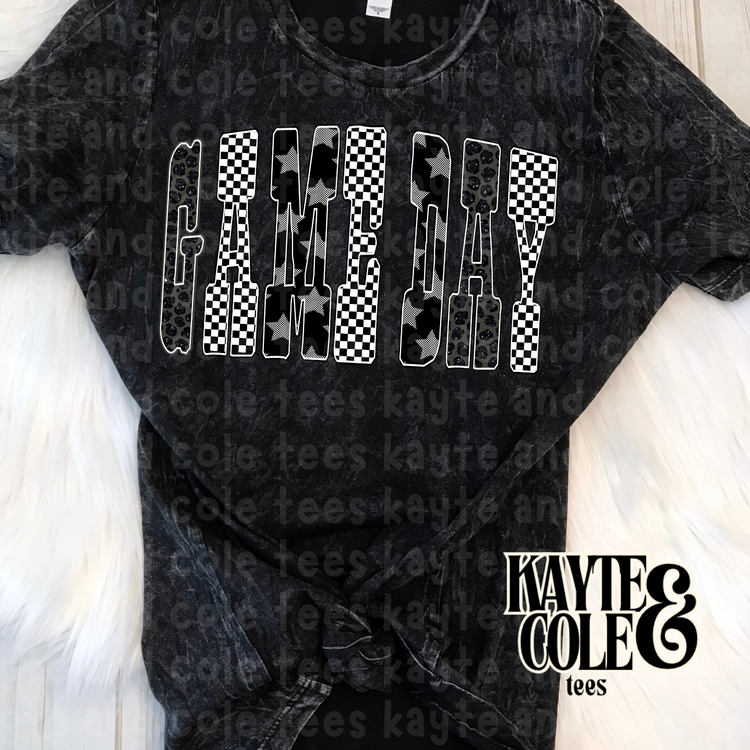 GameDay//Mascot Acid Wash Tee