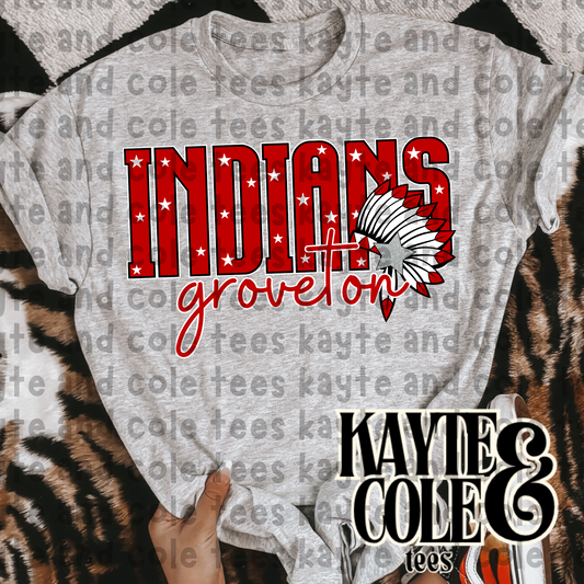 Starry School Mascot Tee