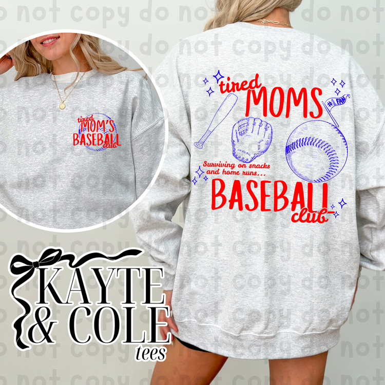 tired moms baseball club