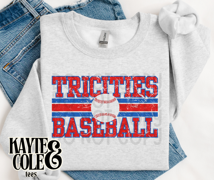 CUSTOM - Vintage Stripe Team Tee